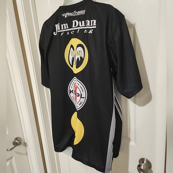 Pro Things Apparel Jim Dunn Racing NHRA Moon Eyes T Shirt Adult Size 2XL - Picture 9 of 10
